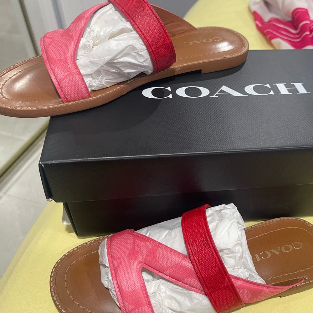 Coach Harlan Sig Sandals